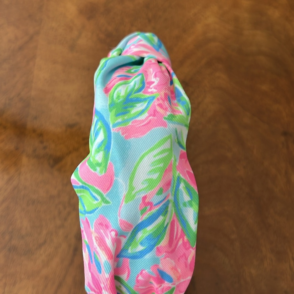 Lilly Pulitzer Multi Totally Blossom knotted headband - Picture 5 of 6